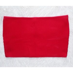 Red LA Hearts Tube Top